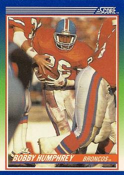 Bobby Humphrey Denver Broncos 1990 Score NFL #85